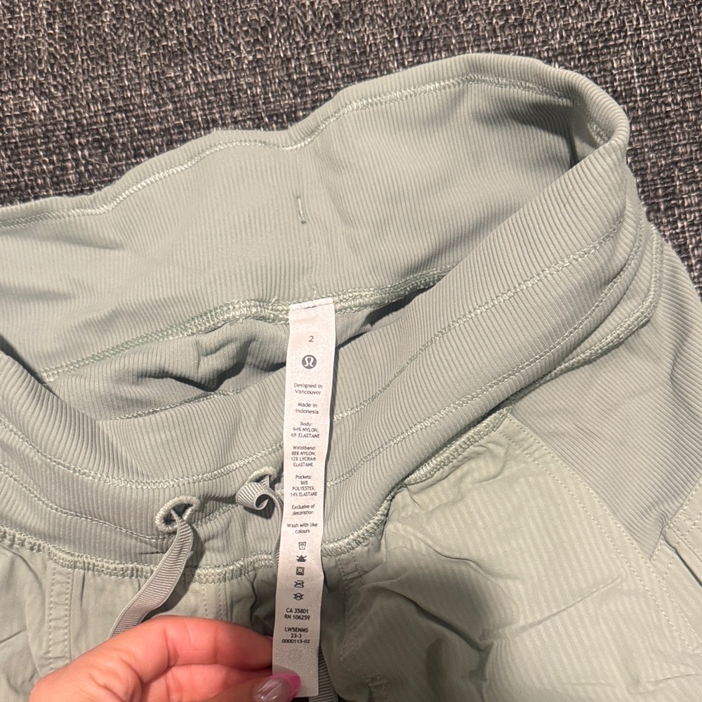 lululemon green dance studio joggers